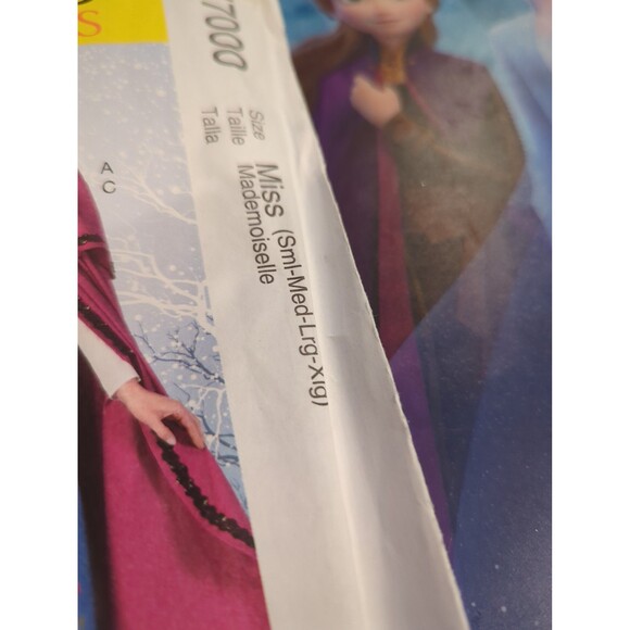 McCall's costumes pattern uncut Frozen Elsa Anna M7000 - Picture 3 of 7